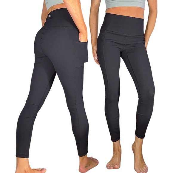 Reebok Pants - REEBOK Black Ribbed‎ Leggings